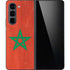 Morocco Flag Distressed Galaxy Z Fold5 5G Skin